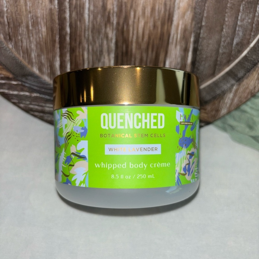 New Quenched White Lavender Whipped Body Cream 8.5 oz Body Butter Sealed Beauty